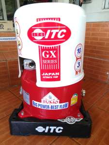 ปั๊มน้ำอัตโนมัติ ITC HTC-125GX5 100W 3/4 นิ้ว เครื่องปั๊มน้ำอัตโนมัติ ITC by HITACHI รับประกันมอเตอร์ 10 ปี ประหยัดไฟ เสียงเงียบ ทนทาน