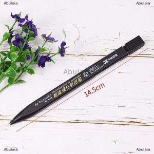 [COD] Abulaia Thick Flat Head Mechanical Pencil Drawing 2B with Refills Pencil Office Supplies Writing Automatic Office School Supplies