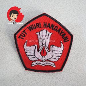 Logo Tut Wuri Handayani Bordir Untuk Seragam Sekolah Harga Murah Kualitas Rapi