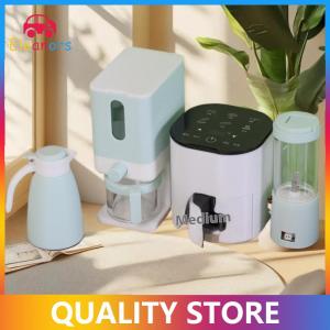 [Eleanor] 1Pcs Doll Scene Ornament Accessories Miniature Dollhouse Air Fryer Model Simulation Warm Water Bottle Rice Bucket Juicer Appliance