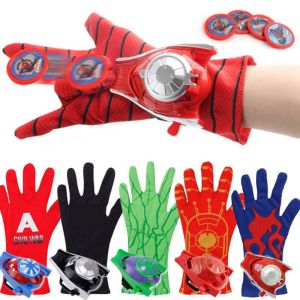 Avengers Cosplay Superhero Glove Launcher Toy Ironman Hulk Batman Kids Boys Girls