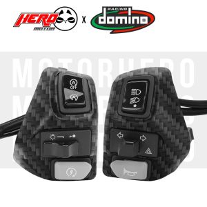 Domino Handle Switch With Hazard Light Switch For Aerox / MIO Left+Right 1pair