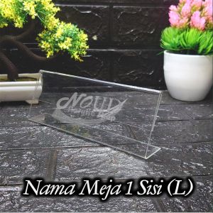 Nama Meja Akrilik - name desk 7x20 cm