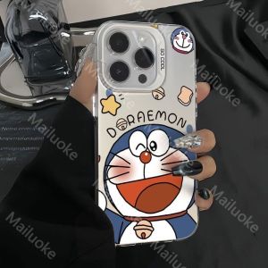 Vivo X200 X100 X80 X90 Pro 5G Case Vivo X200 X100 X80 X90 5G Doraemon Matte Hard Shockproof Case With Camera Lens Protecotr IMD Luxury Plating Button ins style Phone Cover