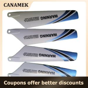 【 CANAMEK 】 4Pcs Spare Main Fan Blades For Helicopter Rotor RC Syma S107 DIY Accessories Kid Gift