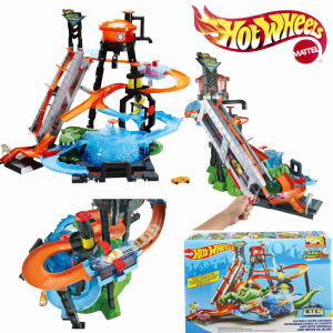 นำเข้า USA Hot Wheels Gator Car Wash พร้อมรถของเล่น Color Shifters Toy Car ราคา 5590 บาท