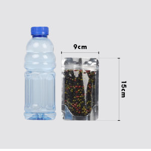 Túi  1 mặt trong mặt bạc đáy đứng (100pcs)Túi  bạc đáy đứng đựng thực phẩm cao cấp Túi giấy bạc Túi kẹo Túi trái cây khô