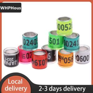 [COD] WHPHous Ship within 24 hours 20 pcs Pigeon Foot Ring With Word Earrings 2024 Multicolor Bird Tools