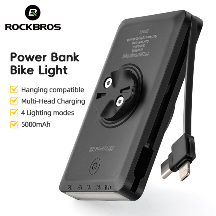 thumbnail image 2 of ROCKBROS 850LM USB Rechargeable LED Bicycle Headlight - Water Resistant, Black 2 of 5