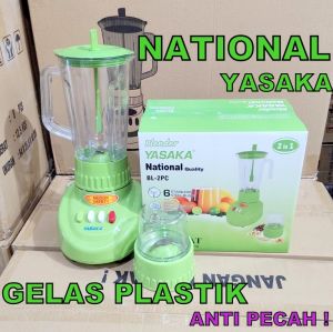 BLENDER ECOLUX DAN NATIONAL YASAKA TAHAN PECAH / PEMBUAT JUS / PENGILING BUMBU / PENGHANCUR ES