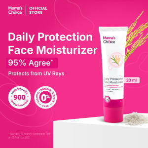 Mamas Choice Daily Face Moisturizer (Safe halal natural maternity care products for pregnant & breastfeeding mothers)