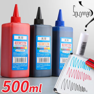 SoLoMan Whiteboard Marker Pen with 500ml Black Refillable Ink Ideal for Writing and Marking