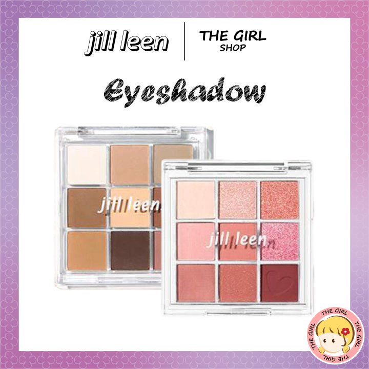 JILL LEEN MINI 9 Color eyeshadow palette Jillleen 9色眼影盘 Lazada