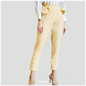 himma "Milan" Ruffle Tailored Pants กางเกงเอวสูงทรงสอบ ทรงสวย ยับยาก
