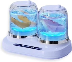 【Malaysian spot】Twin-tub Automatic Mini Washing Machine for Underwear Blue Light Sterilization Multifunctional Washing Machine for Underwear and Socks - Lazy Persons Washing Machine-COD