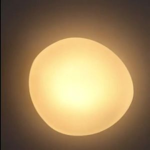 Nordic Glass Pebble Wall Light Creative Design Bedroom Bedside Sconces Living Room Corridor Staircase Decoration Wall LampFast shipping