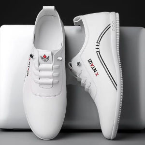 2025 Giày da mỏng cho nam mùa xuân và thu mới giày lười mềm đế nhẹ thoải mái cho nam [ Miễn Phí Vận Chuyển ]