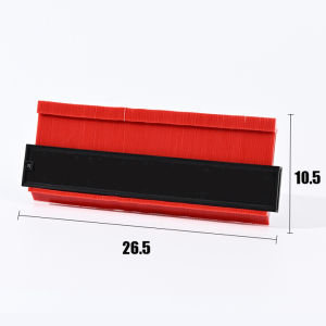 Thước sao chép hình dạng thước đo lấy góc đường viền thước chép hình hỗ trợ thi công lát gạch sàn gỗ