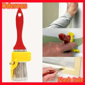 Oderous Edger Paint Brush Multifunctional Painting Brush Color Separator Interior Wall Roof Paint Brush Latex Paint Trimming Color Tool