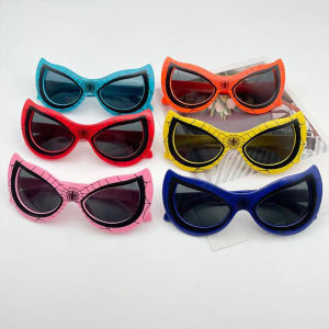 Bestella💗COD Kacamata Anak Kaca Mata Hitam Bayi Berjemur Bingkai Bulat UV400 Anti Ultraviolet Untuk Anak/Laki-Laki Perempuan/Bayi