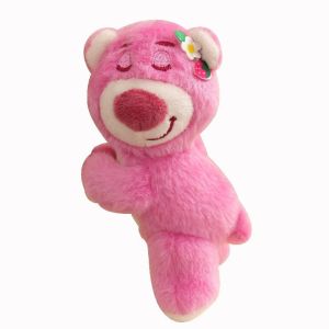 Berry 1Pc Bear Car Gear Cover Non-Slip Plush Shifter Cover For Interior Styling Decor Upgrade