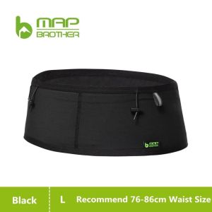 MAP BROTHER Dệt Đàn Hồi Thể Thao Eo Túi Cho Chạy Marathon Đi Xe Đạp Leo Núi