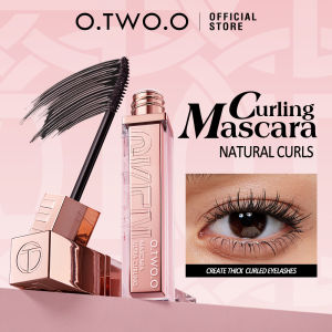 O.TWO.O Haute Series Mascara Thick&Natural Curling Mascara Long Lasting Waterproof Smudge-proof 24H Fiber Filling Curling Eye Makeup Sweat Proof Black