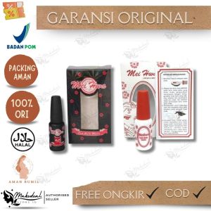 MEIHWA (✔️BPOM) Lem Bulu Mata HITAM PUTIH 5gr ( eyelash glue putti ) MEI HWA HUA
