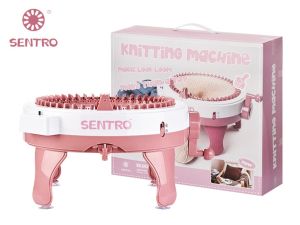 【พร้อมส่ง】เครื่องถักนิตติ้ง48เข็มเครื่องทอพร้อมเครื่องนับแถวสมาร์ททรงกระบอกดาวถักทอทอรอบหมุนได้เครื่องทอสองชั้นเครื่องเครื่องบล็อกถักไหมพรมสำหรับผู้ใหญ่และเด็กของเล่นบ้านอินเตอร์แอกทีฟ