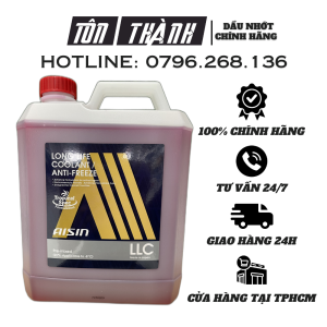 [ Hàng Chính Hãng AISIN ] Nước Làm Mát Động Cơ Màu Đỏ AISIN 4L - Nhập Khẩu Chính Hãng