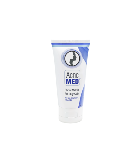 Acnemed Facial Wash for Oily Skin Pembersih Muka Kulit Berminyak 100gr [ Sabun Cuci Muka Kulit Berminyak Berjerawat Mengangkat Sel Kulit Mati Mengontrol Minyak Berlebih Melembabkan Moisturizing  Sabun Wajah Mengandung Salicylic Acid dan Aloe Vera ]