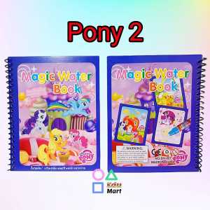 Magic Water Coloring Book  (Buku Mewarna Air Ajaib) 魔法水图画书