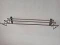 ราวตากผ้า ราวติดผนังสแตนเลส พับได้ ท่อเล็ก มี 3 ขนาดให้เลือก：( 65 cm / 75 cm / 100 cm ). 