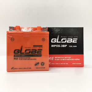 Bình ắc quy Globe WP5S-3BP 12V 6Ah dành cho xe Dream Đời Đầu Wave Taurus Mio Future Jupiter V/R  Đời Đầu Sirius Xăng Cơ Ắc Quy Khởi Động Động Cơ Xe Máy Yamaha - Lazada