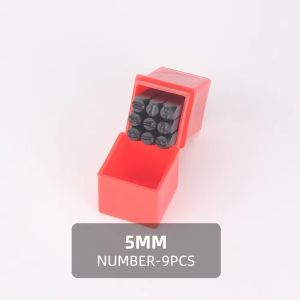 MINIFELE 262 Steel LetterNumber Stamp Punch 3-12.5 mm With Plastic Case Digital Letter Stamp Stamping Tools Metal Punch