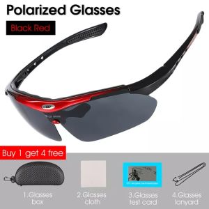 WEST BIKING Polarized Cycling Glasses Anti-fog Sunglasses Men Women Outdoor Sports Cycling Sunglasses With Mypia MTB Road Bike Goggles Eyewear 5 Lens