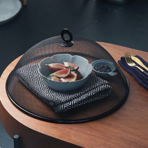 Yo-Fun Stainless Steel Table Food Cover Dish Cover Metal Food Cover Iron Dish Cover