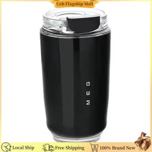 [Ueb Flagship Mall] 240ML Portable Drinking Cup Large Capacity Leak-Proof for Travel Commute Fitness
