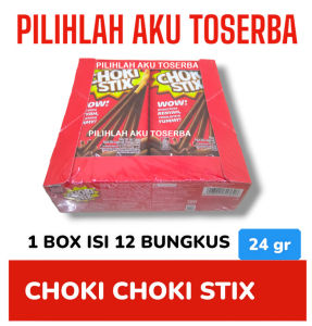 Choki Stix Choki Choki Stix - 1 Box isi 12 bungkus - Stik Coklat