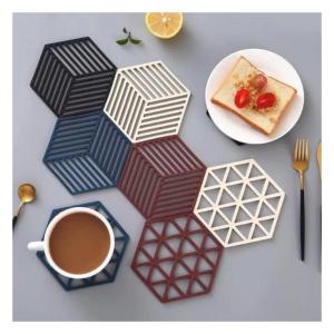 Tatakan Gelas Piring Mangkok Alas Panci Anti Panas Bahan Silikon Anti Slip Bagus Murah Premium MURAH !!!