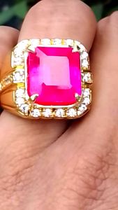 CINCIN BATU PERMATA RUBY CATAM TOP QUALITY