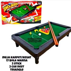 Mainan Viral Meja Biliard Set Mainan Play And Learn Best Gift For Children IM 1014 | Mainan Ketangkasan Meja Biliard Ukuran Sedang Deluxe Tablet Set Permainan Anak Edukasi Original | Mainan Cocok Untuk Kado Anak