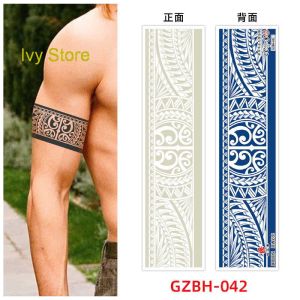 [Nhiều Mẫu] Hình Xăm Dán Vòng Tay Cá Tính 15 ngày Hình Xăm Dán Tạm Thời 6 x 23cm Lên Hình Sau 12 tiếng Ivy Store