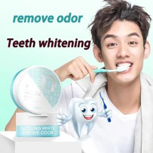 [HCM]Bột tẩy trắng răng tẩy sạch các vết ố vàng thơm miệng - Teeth Whitening50g