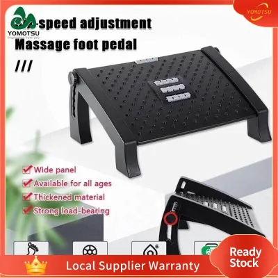 Adjustable Footrest Office Foot Rest Stool Creative Massaging Function Tilt ForUnder Desk Support Leg Feet Relaxing Tool Under Desk Support Foot Relax 脚踏凳
