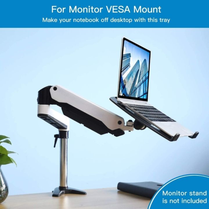 Chair Notebook Attachment 100x100mm Lap Vesa Mount Tray Vented Notebook Tray Lap Holder Arm Mount ...