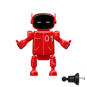 Robot Car Phone Holder Car Air Outlet Phone Rack Cartoon Gravity-Type Automatic Holder