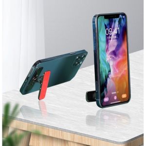 Brightbling Metal Phone Holder Invisible Folding portable Zinc Alloy Universal Paste Cellphone Holder Stand