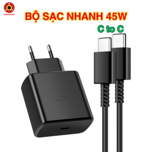 Bộ Sạc Điện Thoại Cổng Type-C Công Suất 45W - Sạc Nhanh Ổn Định Chống Nóng Máy Bảo Vệ Thiết Bị