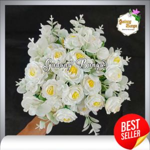 ROSE DAISY PUTIK CABANG 5 IMPORT MURAH BERKUALITAS BUNGA PREMIUM SUTRA DIY MUSIM GUGUR PLASTIK PALSU UNTUK BUKET DECOR HOME KAMAR HIASAN CAFE DEKORASI PERNIKAHAN RUMAH EROPA RUSTIC CLASSIC PASTEL WARNA DUA MAWAR ARTIFICIAL